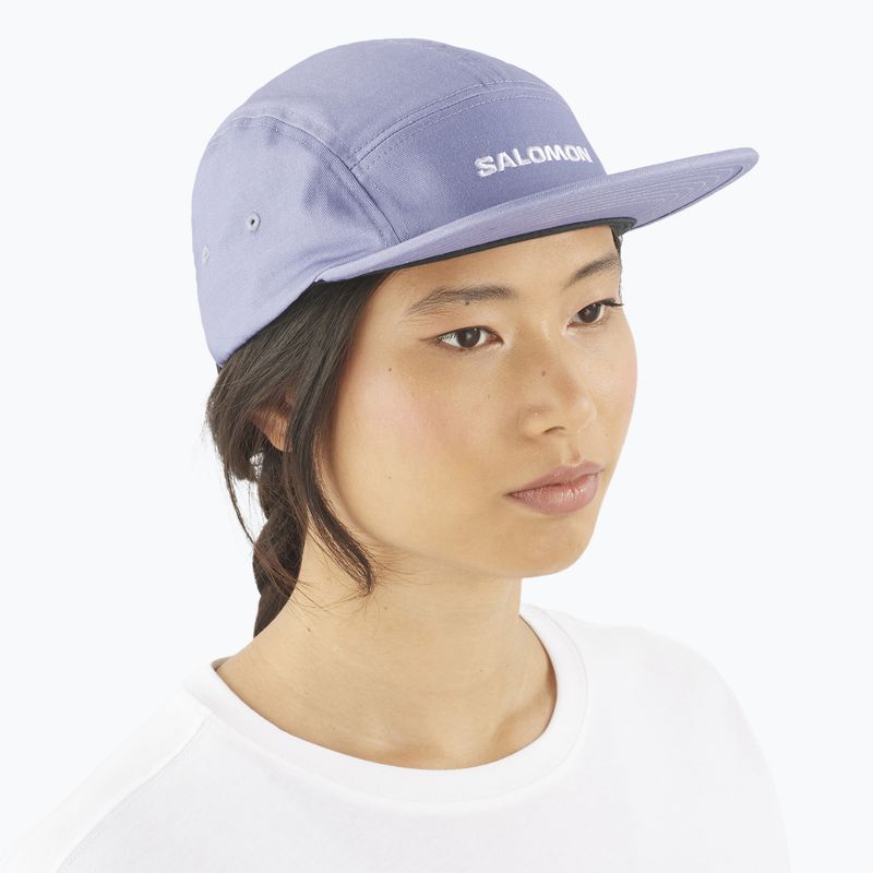 Czapka z daszkiem Salomon 5 Panel blue granite 2