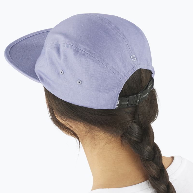 Czapka z daszkiem Salomon 5 Panel blue granite 3