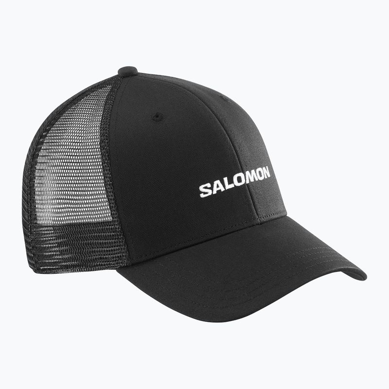 Czapka z daszkiem Salomon Trucker deep black