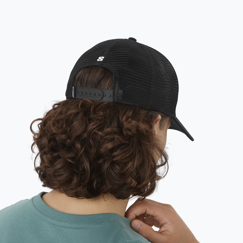 Czapka z daszkiem Salomon Trucker deep black 3