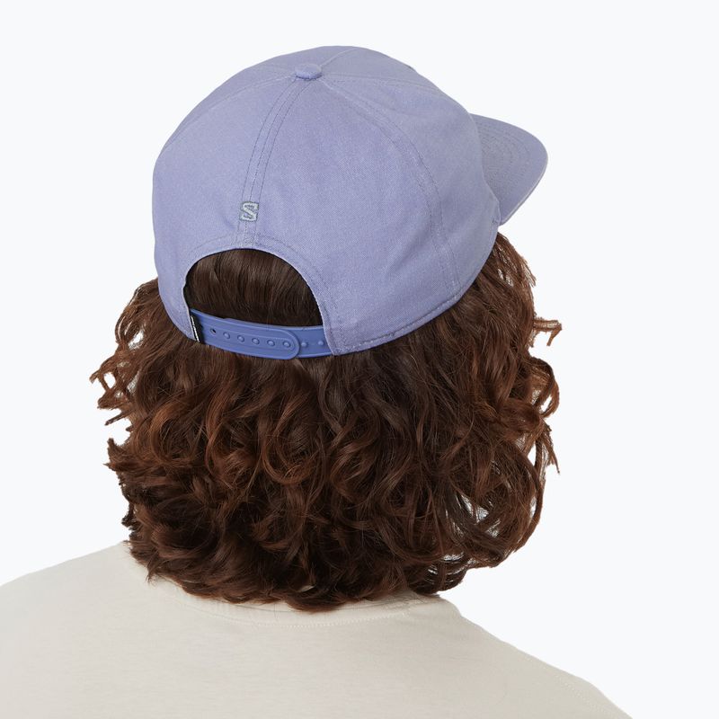 Czapka z daszkiem Salomon Flat blue granite 3