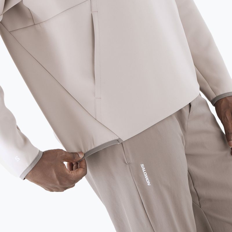 Bluza męska Salomon SHAKEout Half Zip Hooded etherea 4
