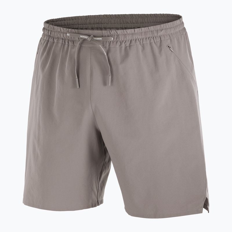 Spodenki do biegania męskie Salomon Shakeout Core 2IN1 7" No Liner iron 6