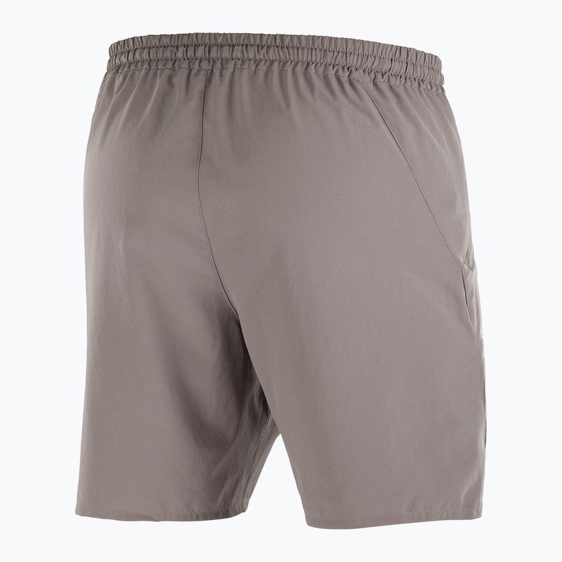 Spodenki do biegania męskie Salomon Shakeout Core 2IN1 7" No Liner iron 7