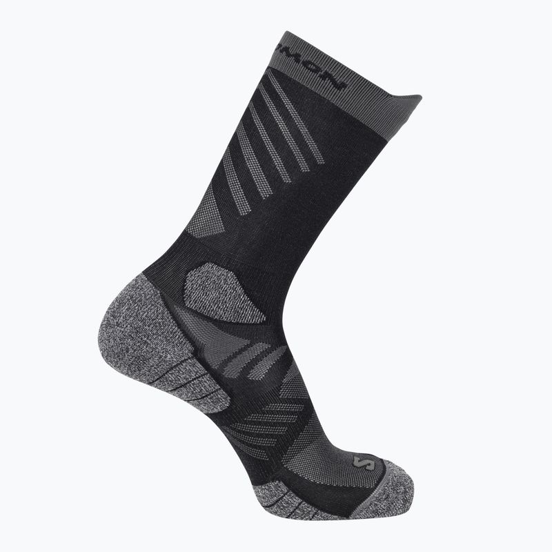 Skarpety Salomon Aero Crew black/castlerock