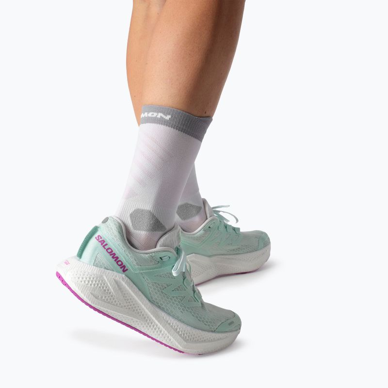 Buty do biegania damskie Salomon Aero Glide 3 bay/white/wilowherb 9