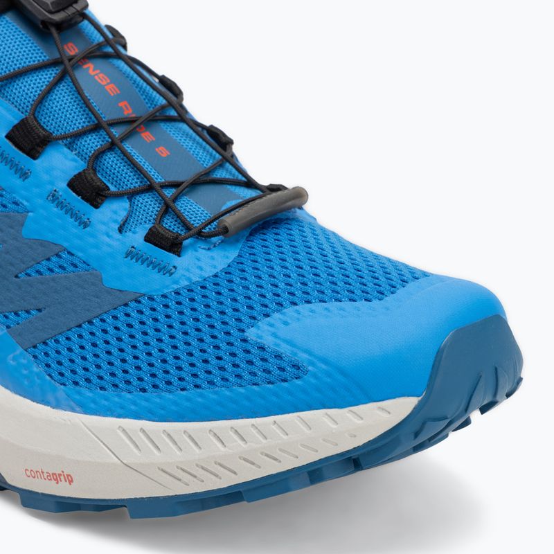 Buty do biegania męskie Salomon Sense Ride 5 french blue/black/dark blue 7
