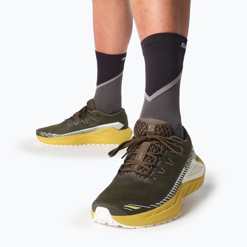 Buty do biegania męskie Salomon Drx Defy GRVL wren/spicy mustard/vanilla ice 8