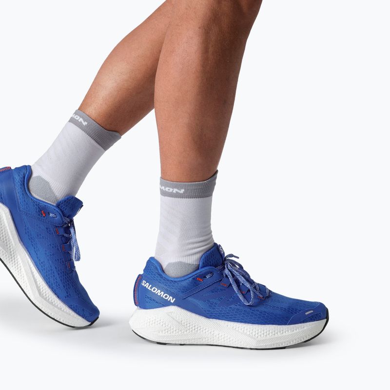 Buty do biegania męskie Salomon Aero Glide 3 french blue/white/cherry tomato 8