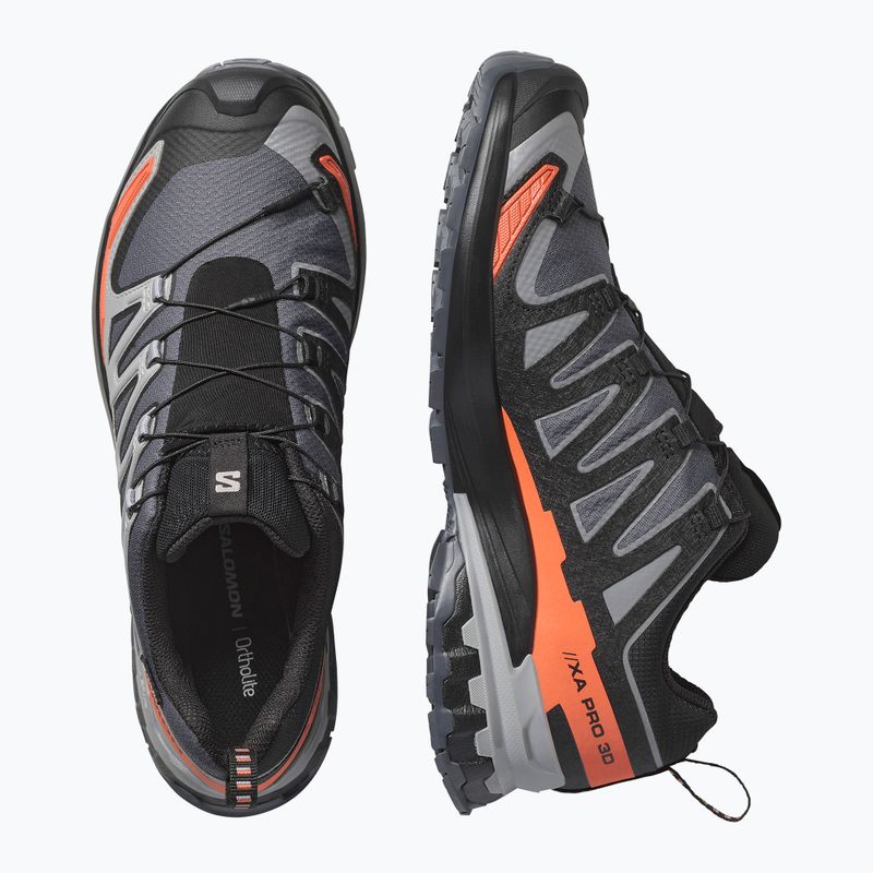 Buty do biegania męskie Salomon XA PRO 3D V9 GTX turbulence/black/burnt ochre 12