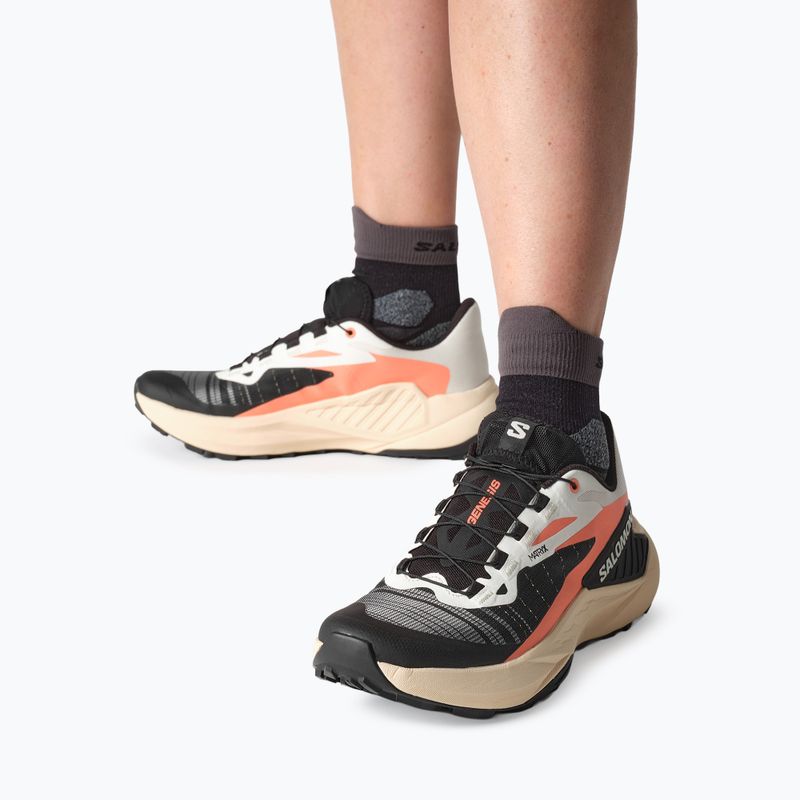 Buty do biegania damskie Salomon Genesis coral/tender/black 8