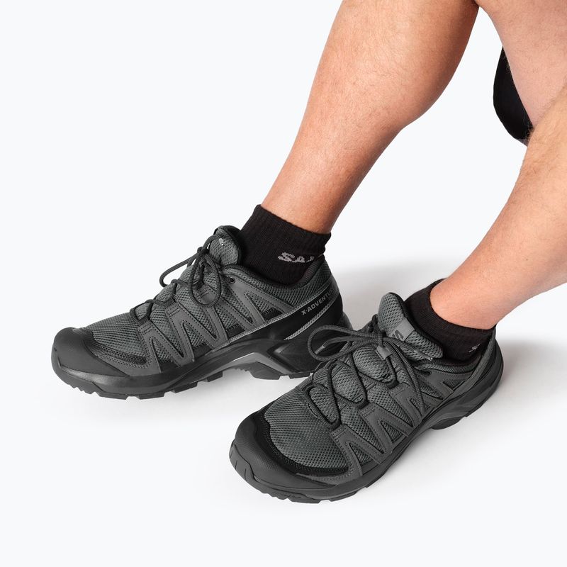 Buty trekkingowe męskie Salomon X-Adventure Recon Waterproof asphalt/castlerock 8