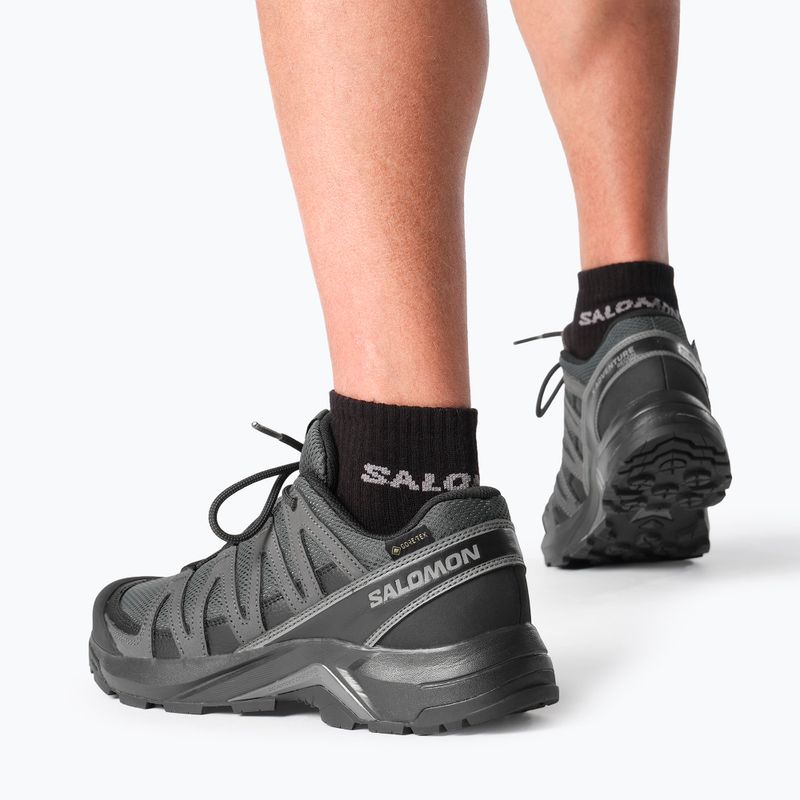 Buty trekkingowe męskie Salomon X-Adventure Recon Waterproof asphalt/castlerock 9