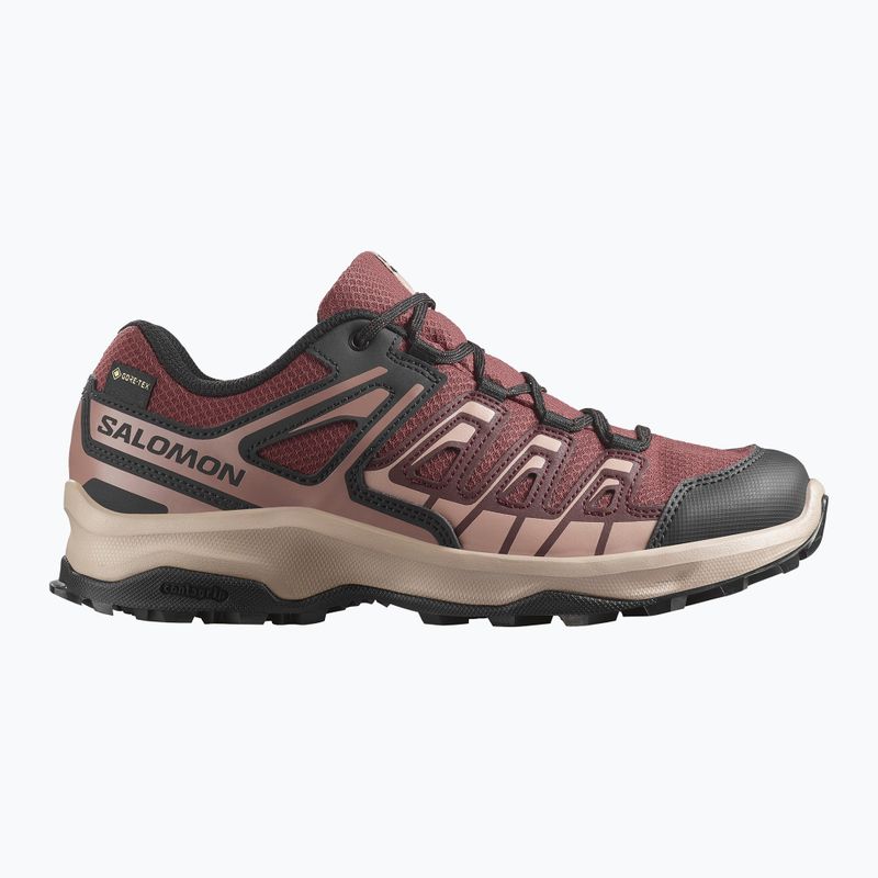 Buty trekkingowe damskie Salomon Extegra GTX henna/run raisin/mahogany rose 8