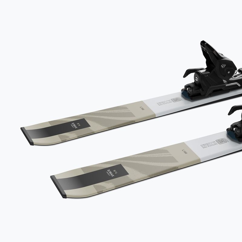 Narty zjazdowe damskie Salomon S/Max N°4 + wiązania M10 GW white/light bronze met 6