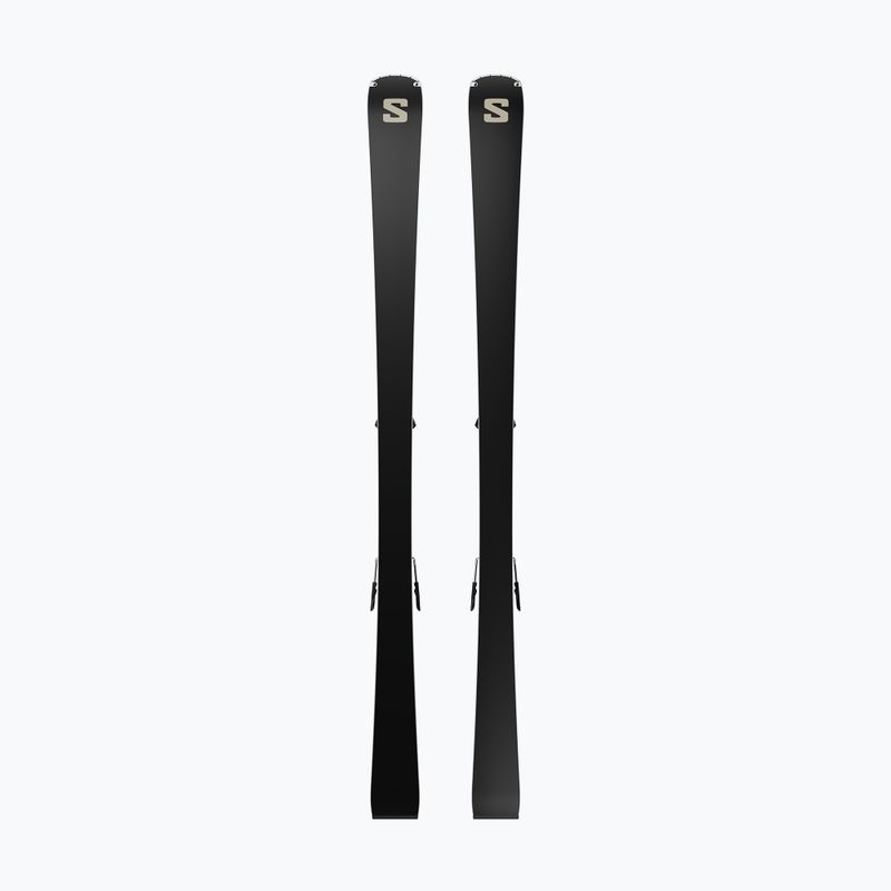 Narty zjazdowe damskie Salomon S/Max N°10 Silver + wiązania M10 GW silver met/light bronze met/black 2