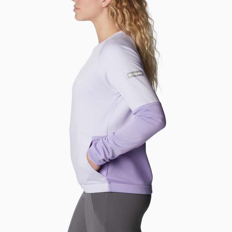 Bluza damska Columbia Windgates Crew purple tint/frosted purple 4