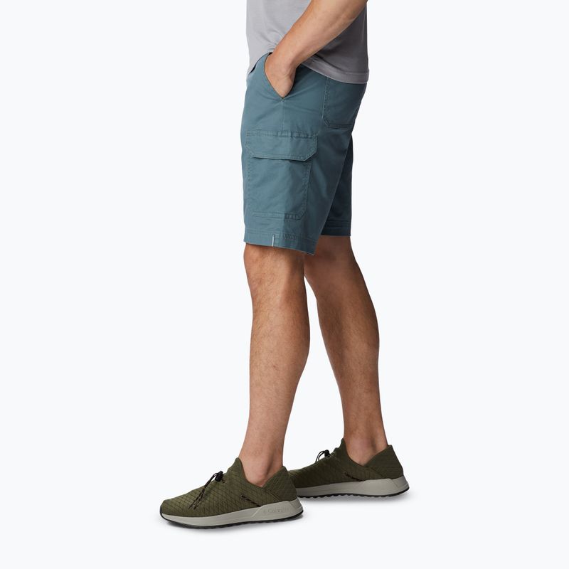 Spodenki trekkingowe męskie Columbia Pacific Ridge Belted metal 3