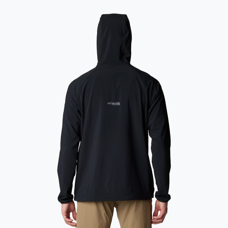 Kurtka softshell męska Columbia Triple Canyon Hooded black 2