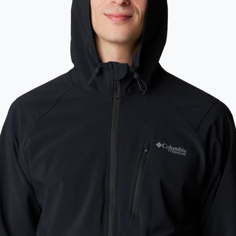 Kurtka softshell męska Columbia Triple Canyon Hooded black 6