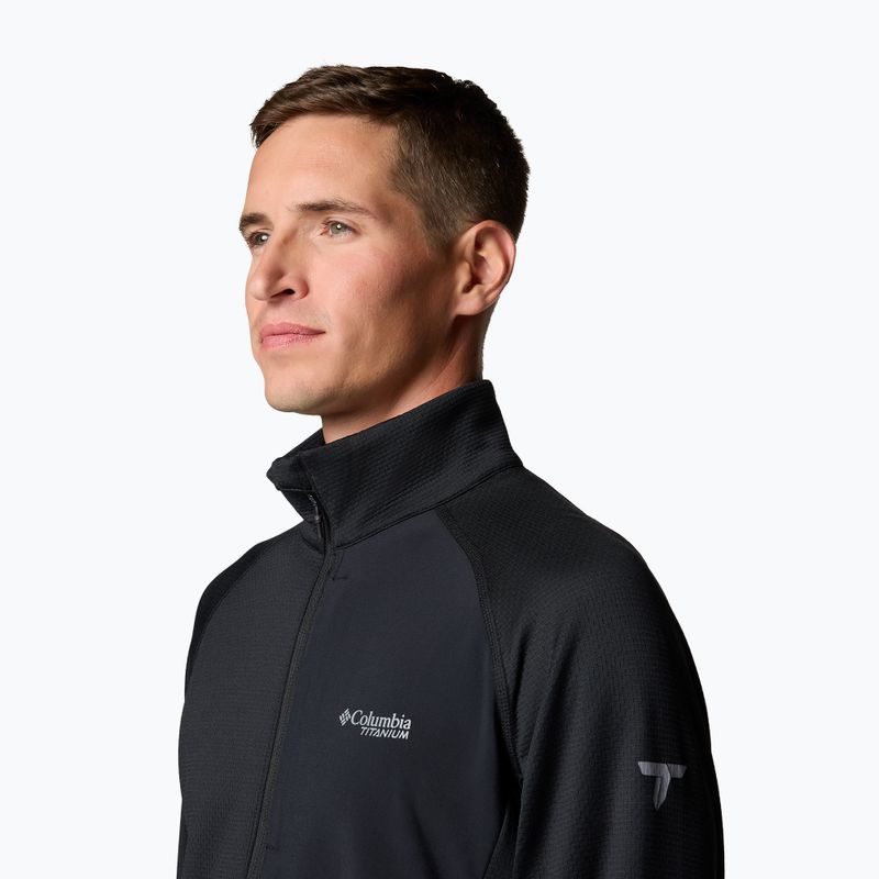 Bluza trekkingowa męska Columbia Triple Canyon Grid Fleece Full Zip II black 6