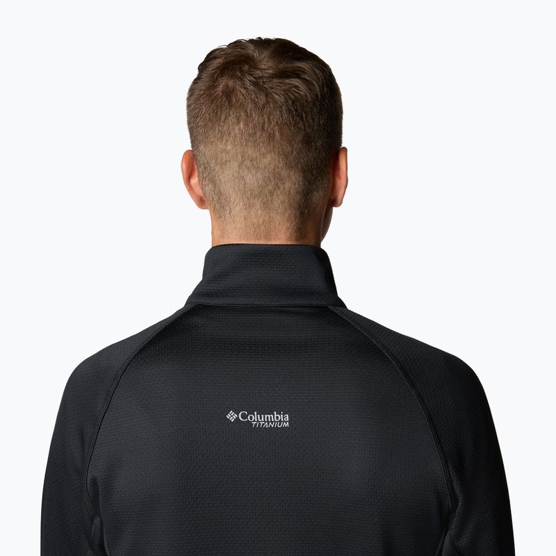 Bluza trekkingowa męska Columbia Triple Canyon Grid Fleece Full Zip II black 7