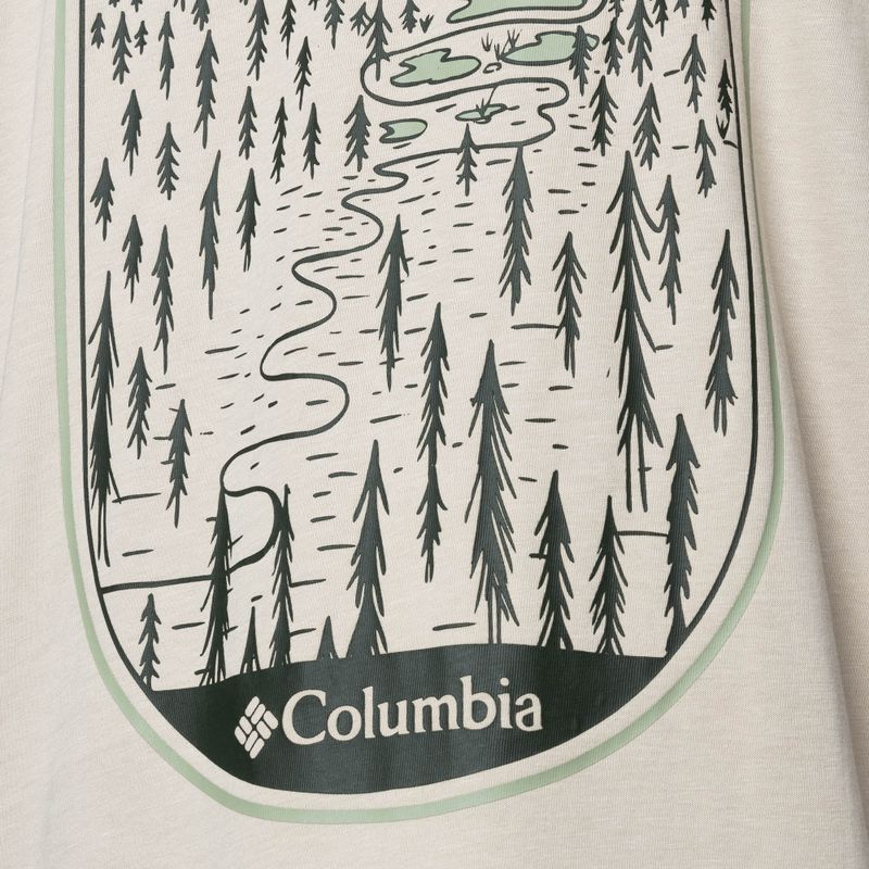 Koszulka trekkingowa męska Columbia Rockaway River Graphic dark stone/winding wonder 9