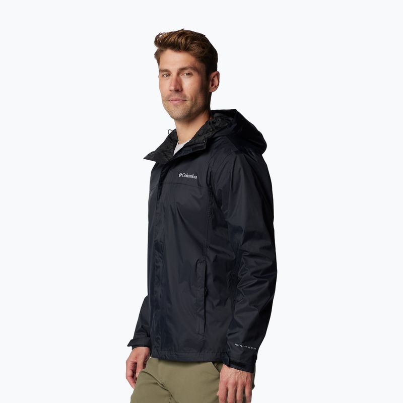 Kurtka przeciwdeszczowa męska Columbia Watertight II black 5