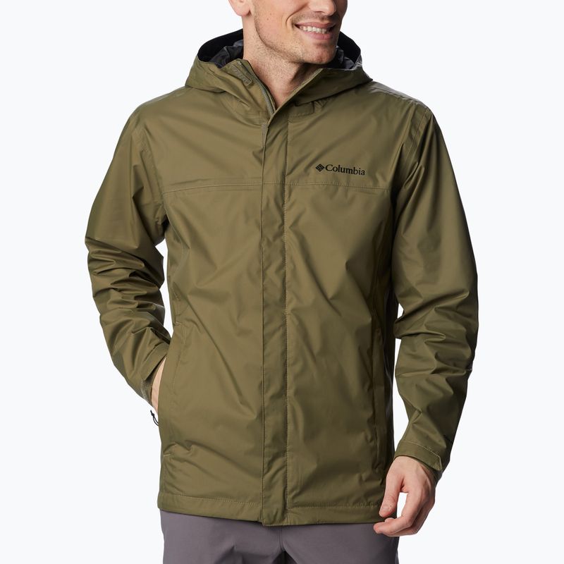 Kurtka przeciwdeszczowa męska Columbia Watertight II stone green 3