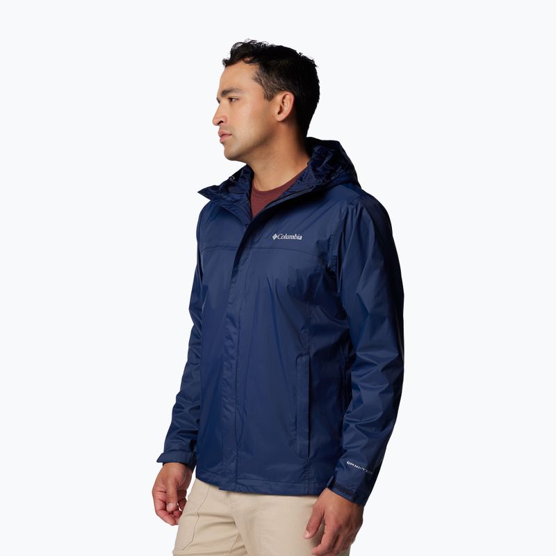 Kurtka przeciwdeszczowa męska Columbia Watertight II collegiate navy 5