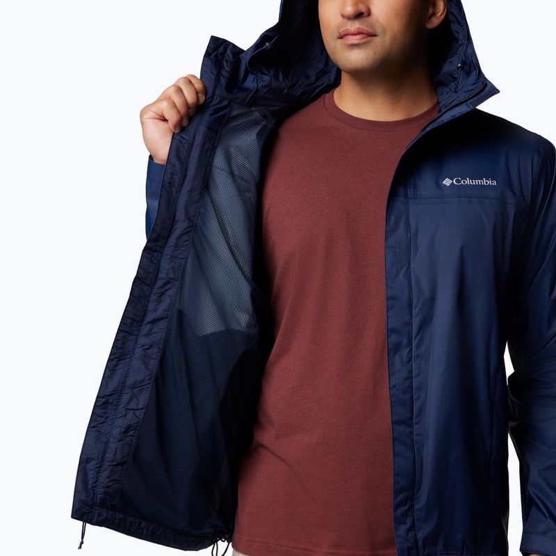 Kurtka przeciwdeszczowa męska Columbia Watertight II collegiate navy 6