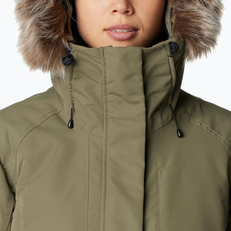 Płaszcz ocieplany damski Columbia Little Si II Ins Parka stone green 5