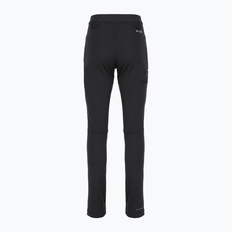 Spodnie trekkingowe damskie Columbia Vast Canyon High black 6