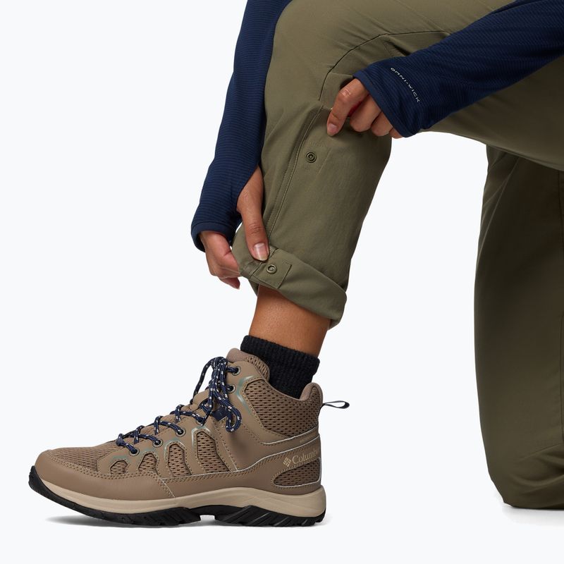 Spodnie trekkingowe damskie Columbia Leslie Falls Pant II stone green 7