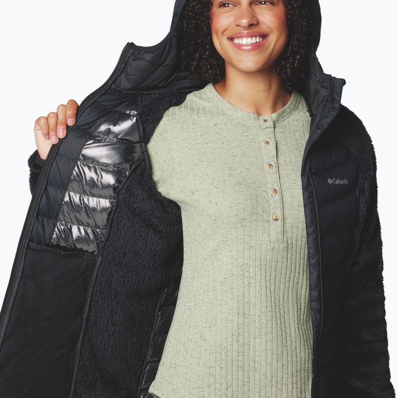 Kurtka ocieplana damska Columbia Powder Lite II Sherpa Hybrid black 6