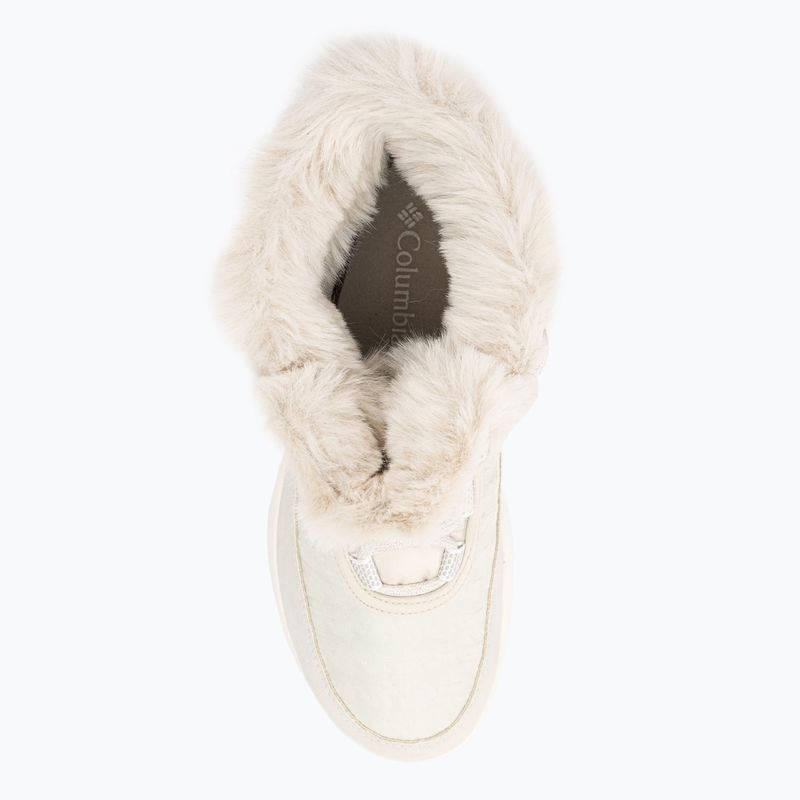 Śniegowce damskie Columbia Slopeside Peak Luxe V2 dark stone/sea salt 6
