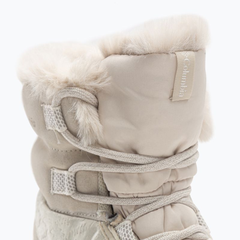 Śniegowce damskie Columbia Slopeside Peak Luxe V2 dark stone/sea salt 8