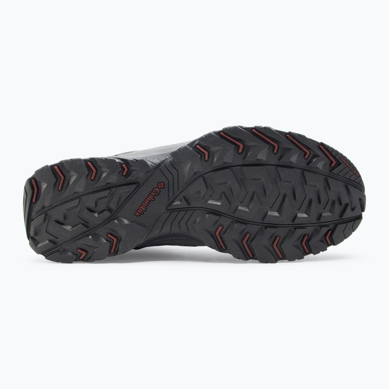Buty trekkingowe męskie Columbia Crestwood Mid Wp V2 dark grey/ deep rust 4