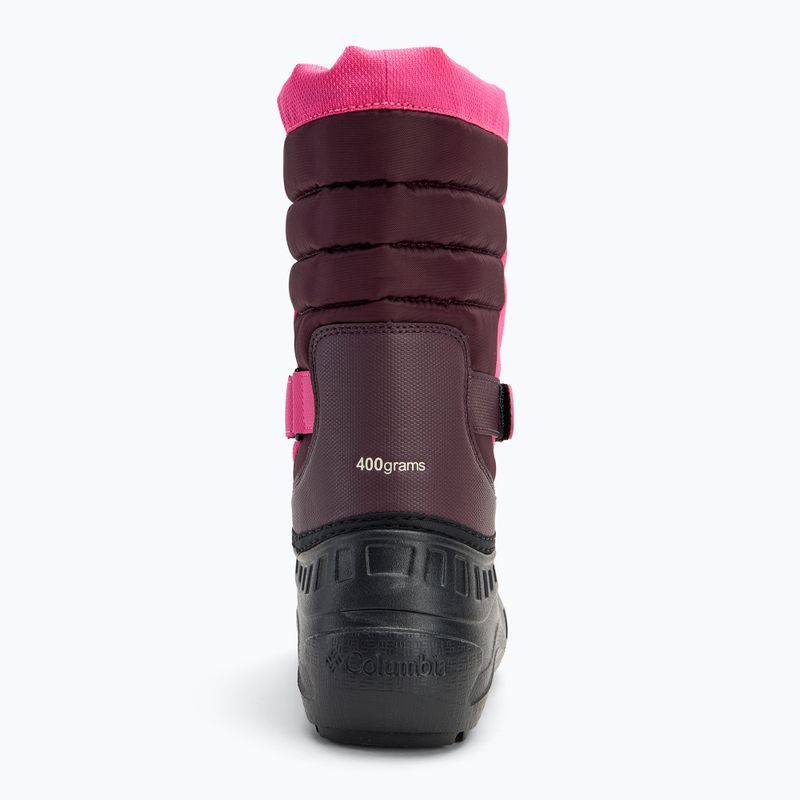 Śniegowce dziecięce Columbia Youth Powderbug Snowlite pink ice/ moonvista 6
