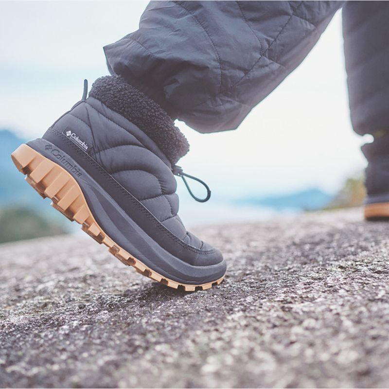 Śniegowce damskie Columbia Snowtrot Shorty black/sea salt 10