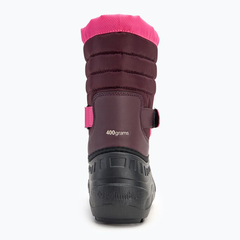 Śniegowce dziecięce Columbia Powderbug Snowlite pink ice/ moonvista 6