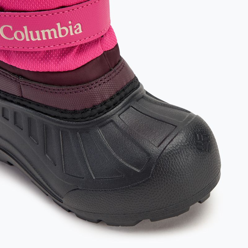 Śniegowce dziecięce Columbia Powderbug Snowlite pink ice/ moonvista 7