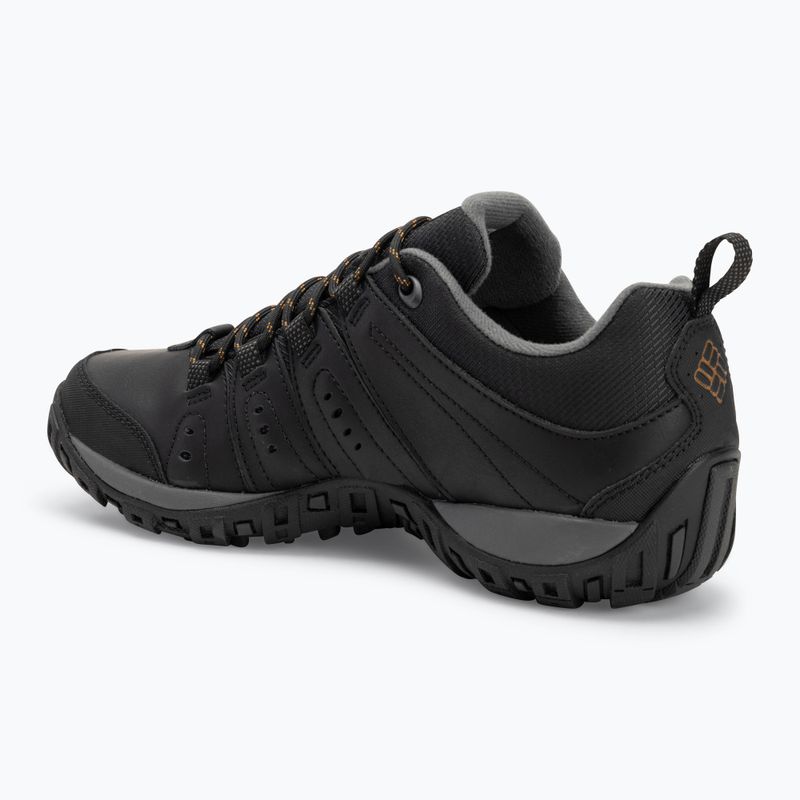 Buty turystyczne męskie Columbia Woodburn II Waterproof black/caramel 3