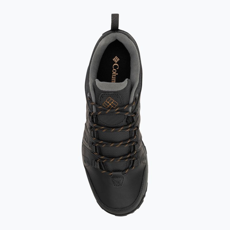 Buty turystyczne męskie Columbia Woodburn II Waterproof black/caramel 5