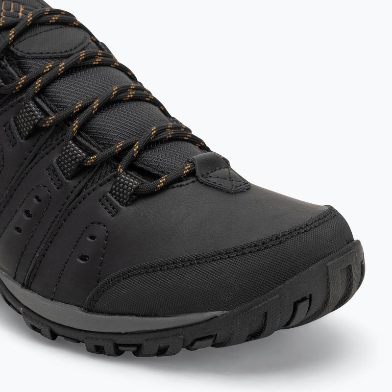 Buty turystyczne męskie Columbia Woodburn II Waterproof black/caramel 7