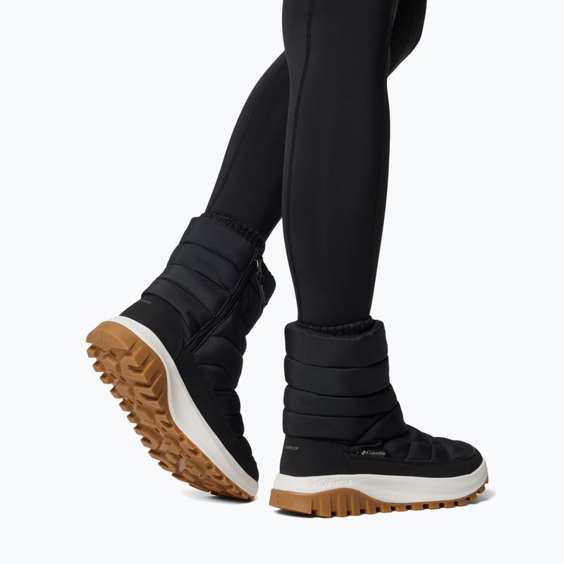 Śniegowce damskie Columbia Snowtrot Mid black/sea salt 9