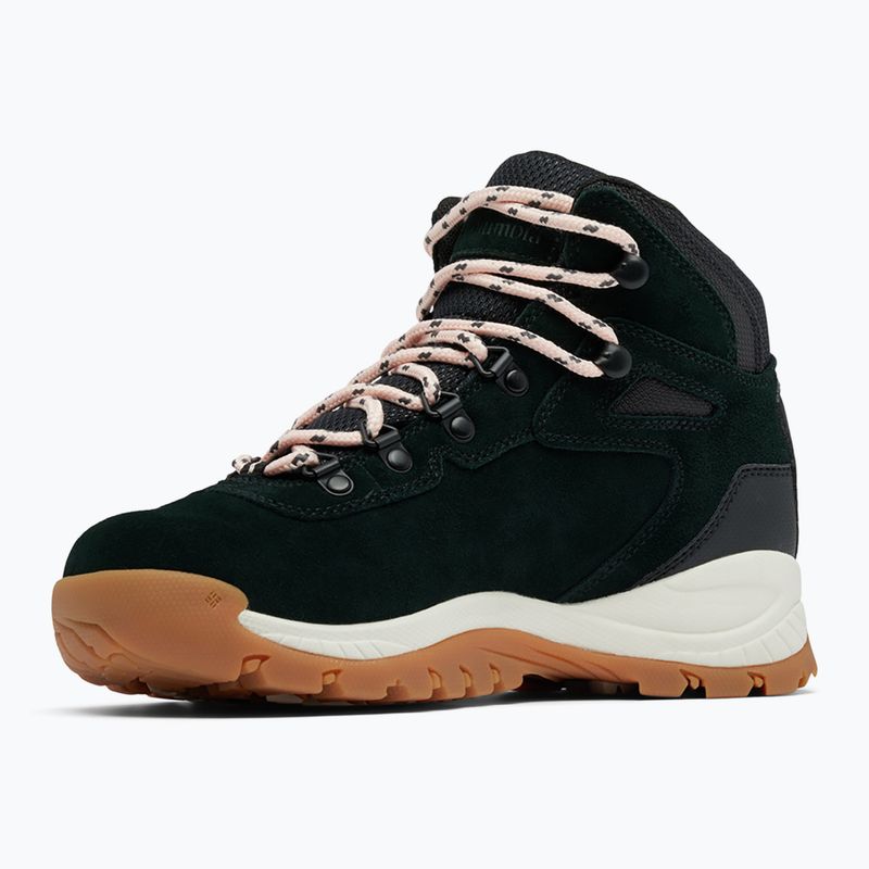 Buty trekkingowe damskie Columbia Newton Ridge Plus WP Amped black/ blush rose 9
