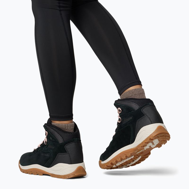 Buty trekkingowe damskie Columbia Newton Ridge Plus WP Amped black/ blush rose 15