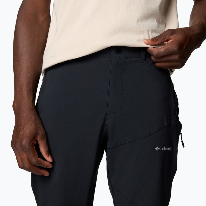 Spodnie softshell męskie Columbia Tech Softshell black 5