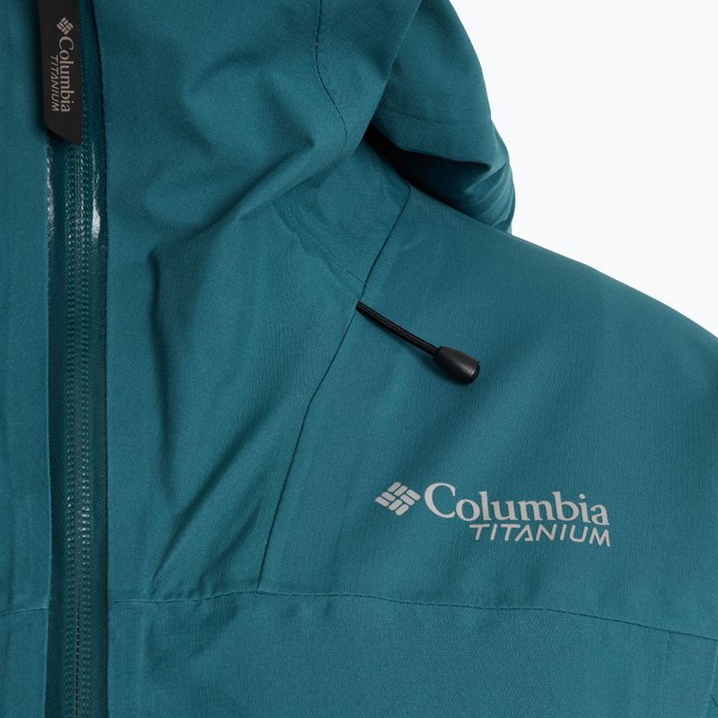 Kurtka softshell damska Columbia Northwest Explorer 3L Shell river blue 4